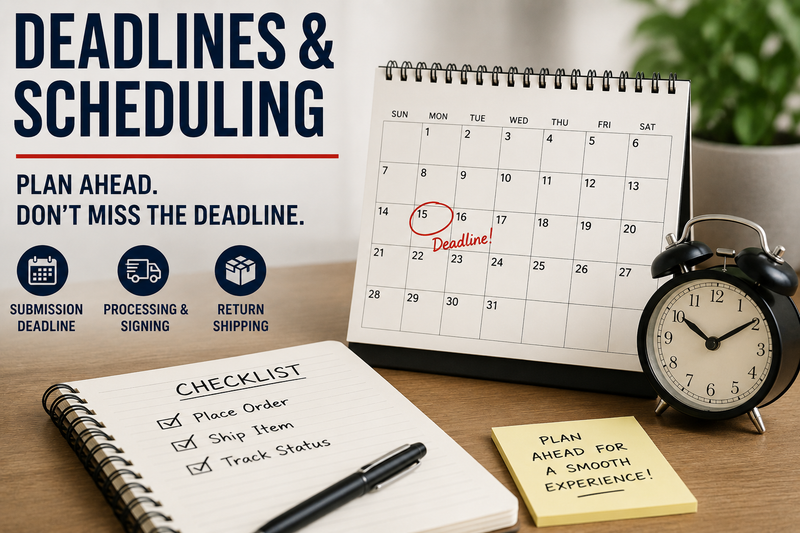 Autograph Signing Deadlines Explained: When Do You Need to Send Your Item?