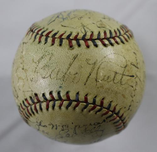babe ruth autographed baseball