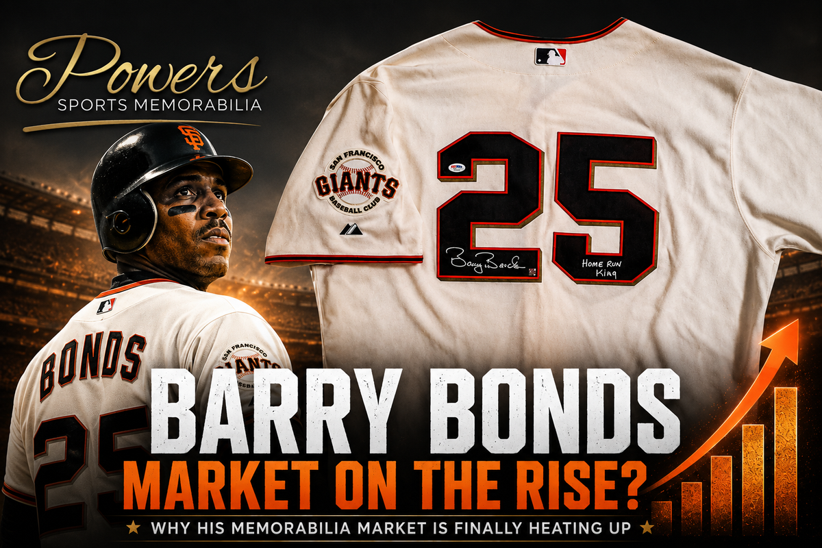 barry bonds memorabilia