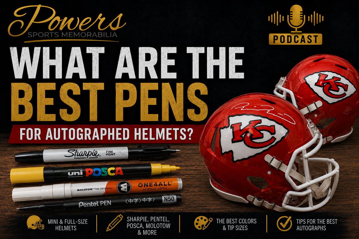 best pens for autographed helmets