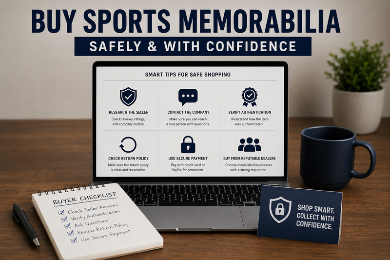 Where to Buy Sports Memorabilia Safely