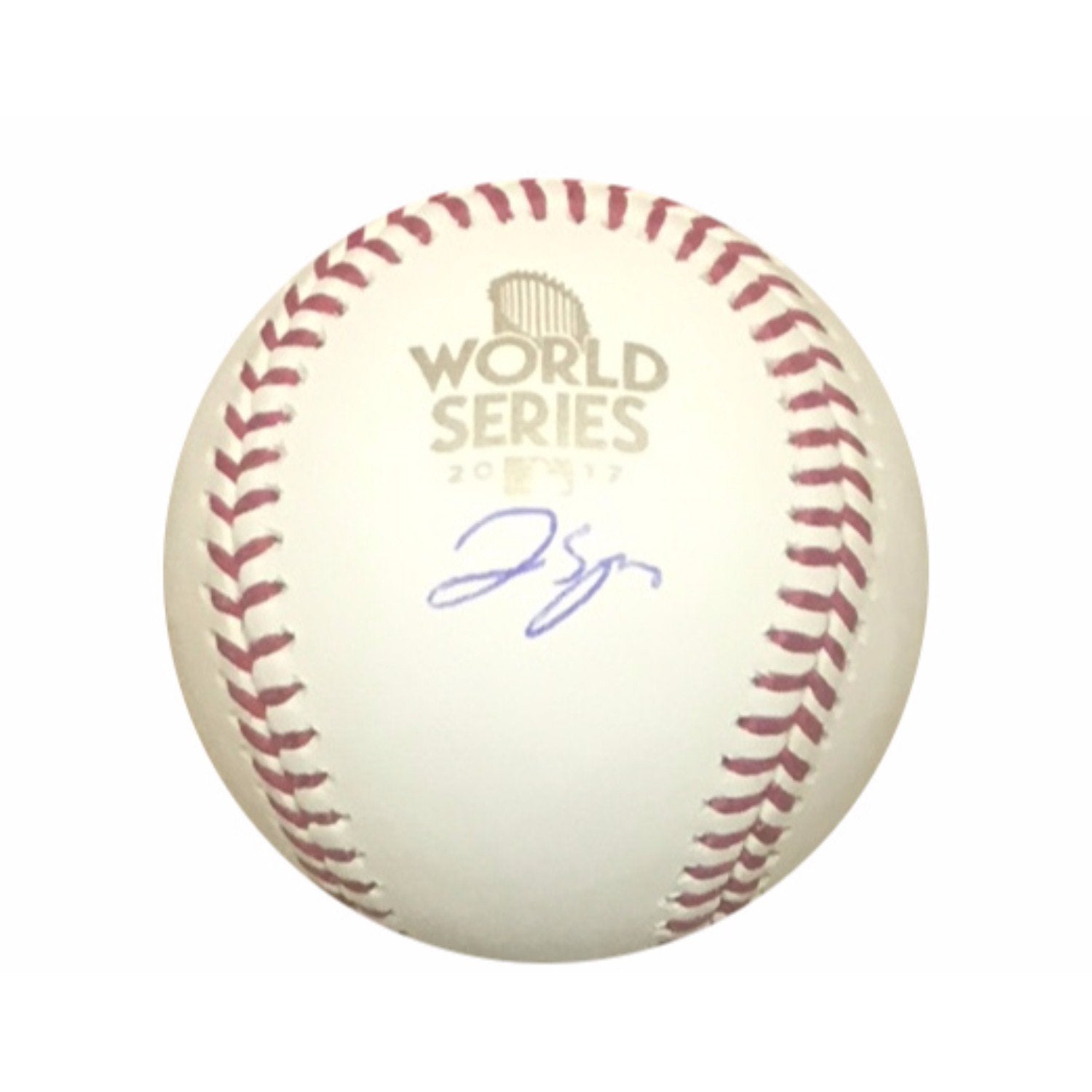 George Springer Autographed 2017 World Series Baseball