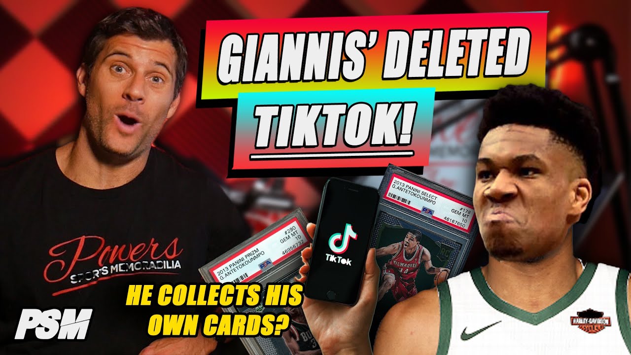 Giannis Antetokounmpo Collects Own Basketball Cards?  What Does This Mean for the Hobby?