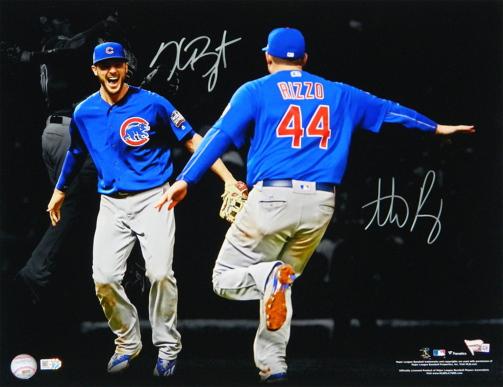 Autographed Chicago Cubs Anthony Rizzo Fanatics Authentic Game