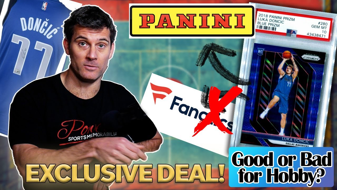 Luka Doncic Signs EXCLUSIVE Panini Deal (How This Affects The Sports Card Hobby)