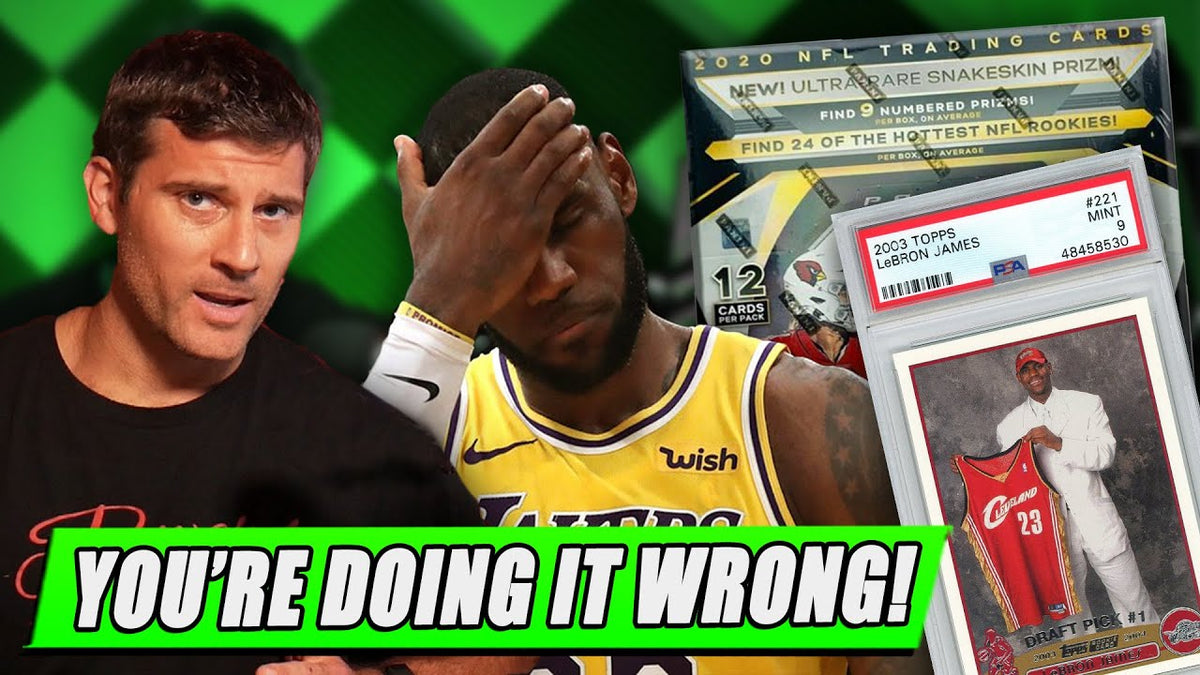 10 MISTAKES New Sports Card Collectors Should AVOID