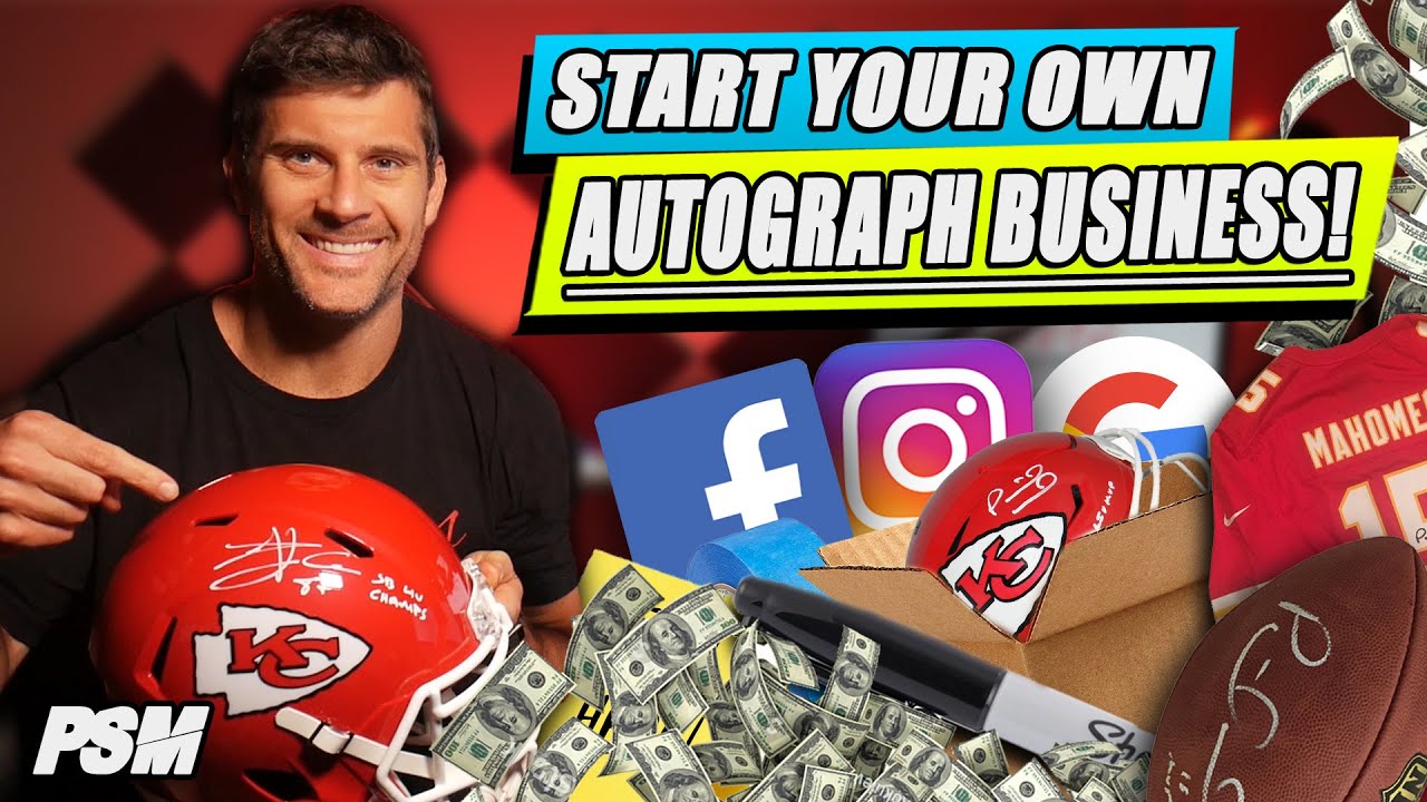 How To Start YOUR OWN Autograph BUSINESS! (AND MAKE $$$)