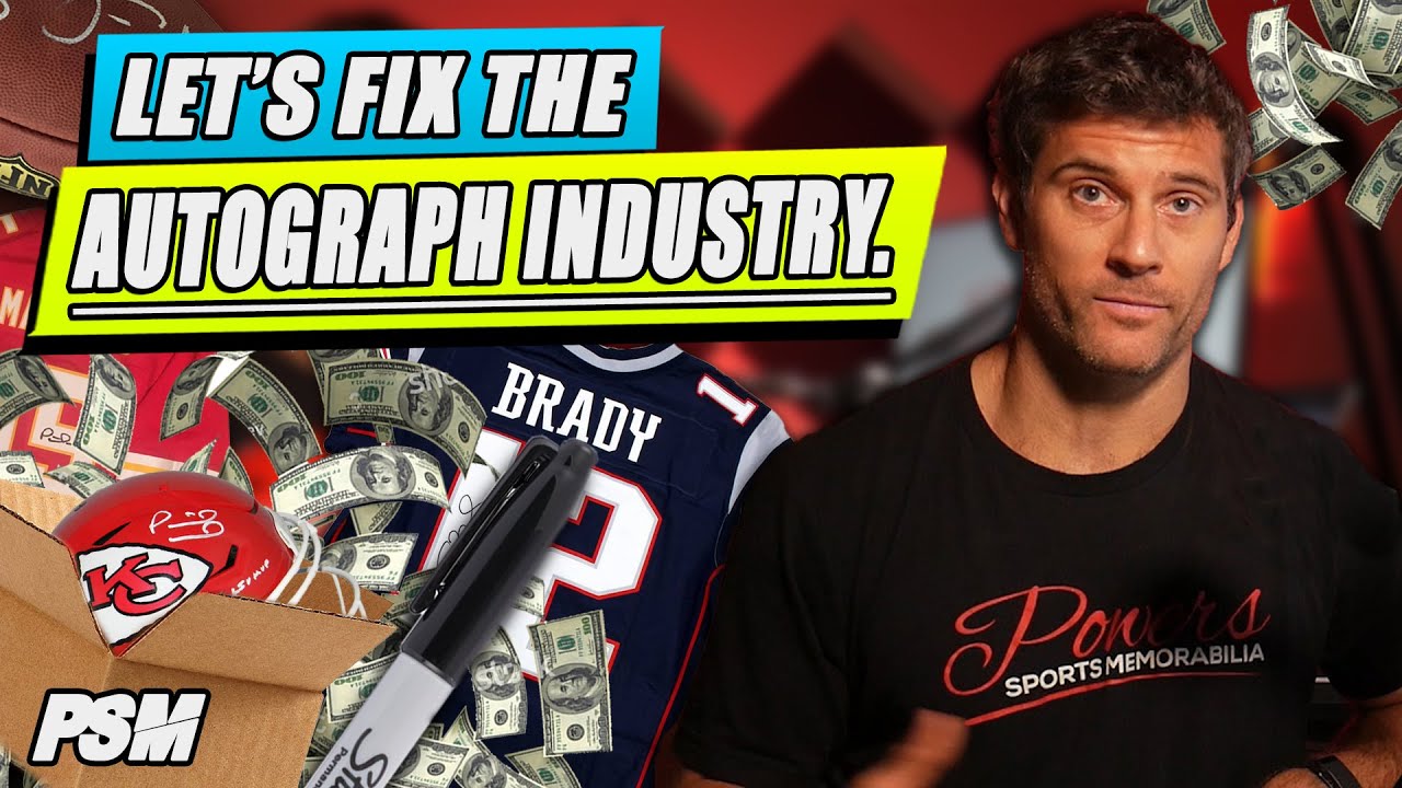 The Autograph Industry is BROKEN! Here's how we fix it