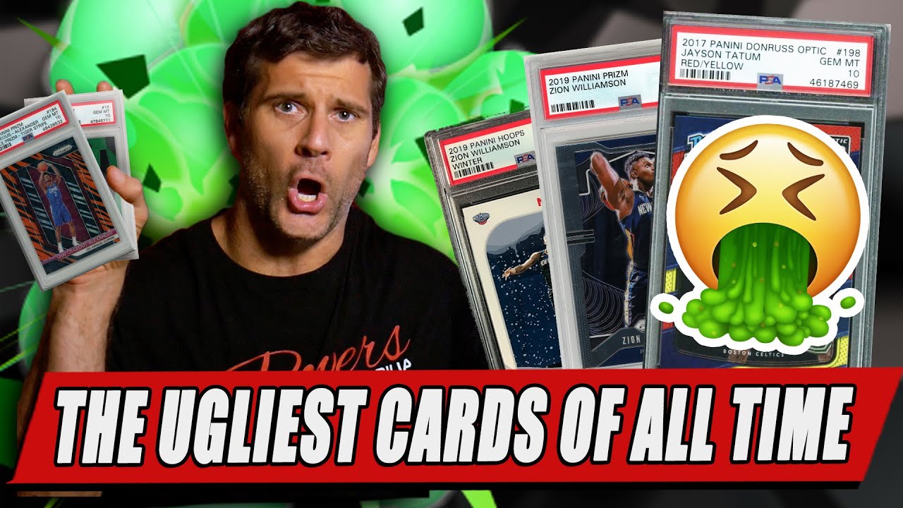 The UGLIEST Basketball Cards of ALL TIME that Make No SENSE!