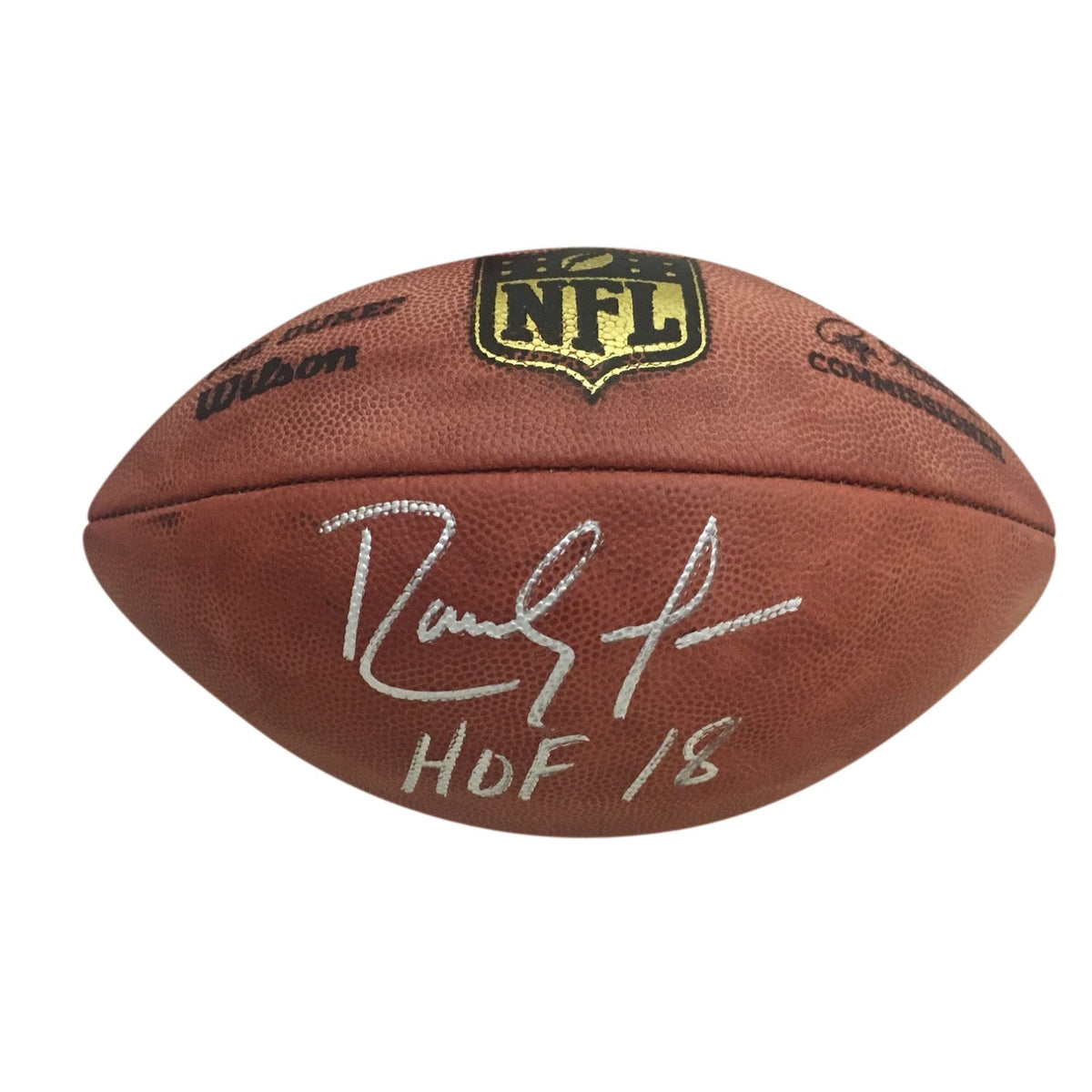 Randy Moss Autographed Football