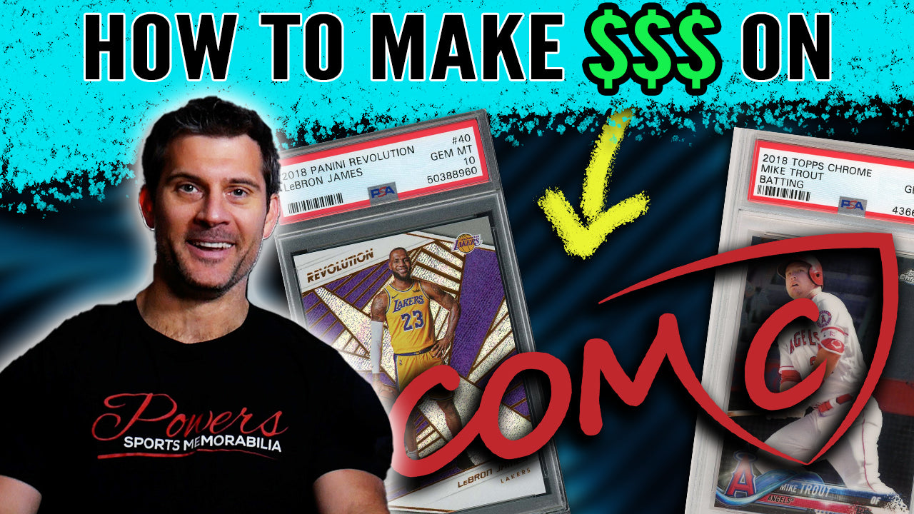 Selling SPORTS CARDS? 5 Ways to use COMC to Make YOU $$$ - Hint, it's easy, anyone can do it