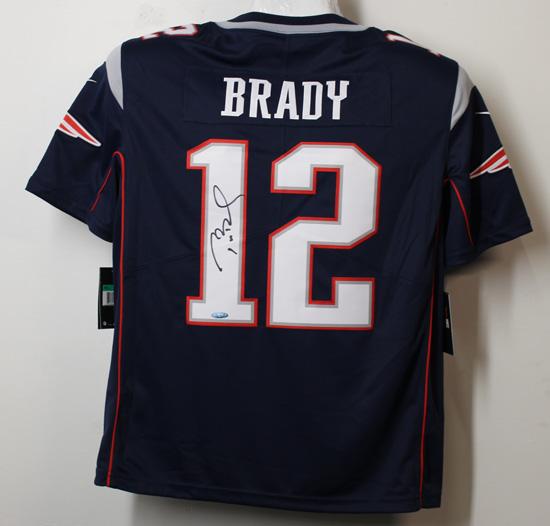 Tom Brady Autographed Patriots Jersey