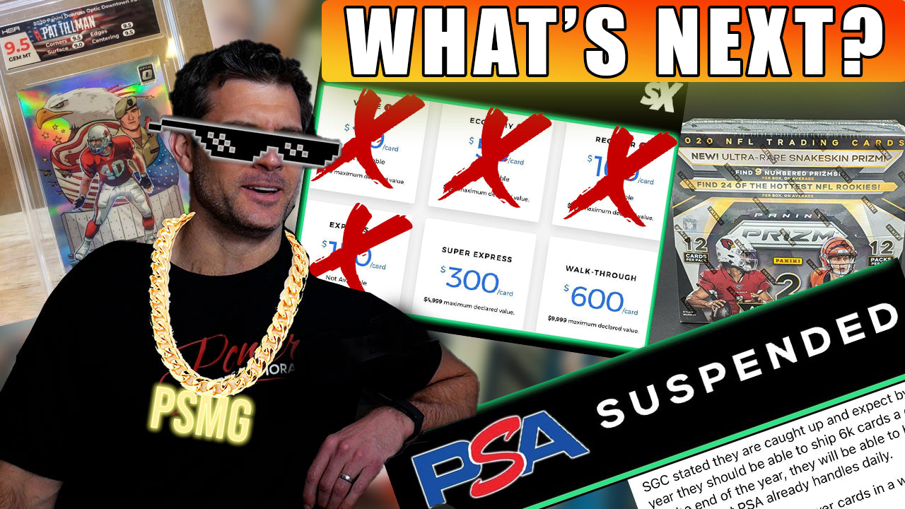 PSA SHUTS DOWN! What's YOUR Next Move in the SPORTS CARD Hobby?