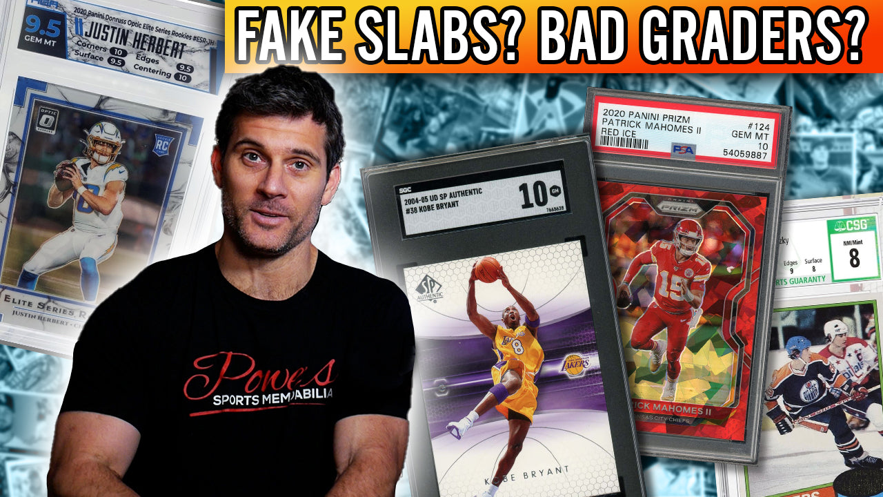 SPORTS CARD INVESTORS! Be Careful Who GRADES Your CARDS