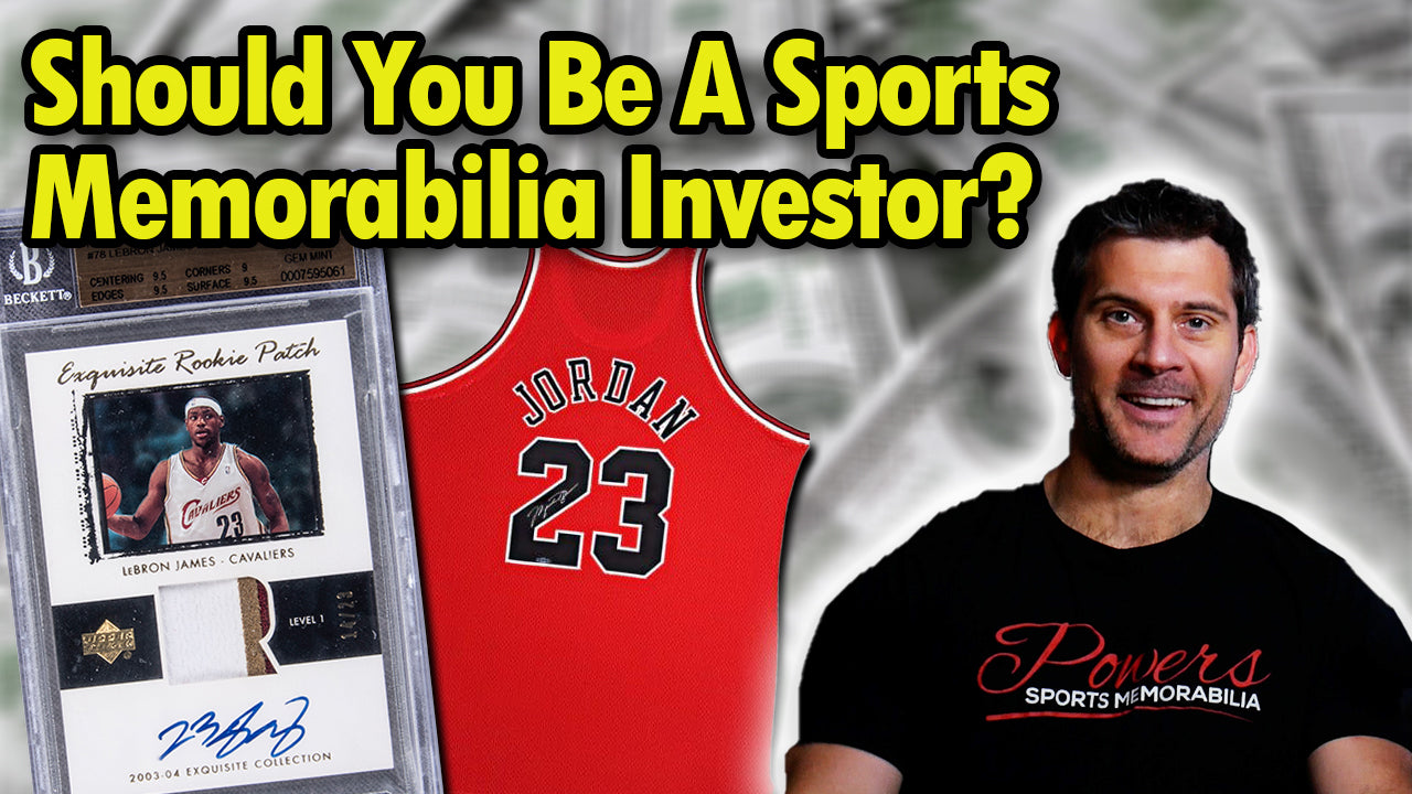 Thinking of Becoming a SPORTS CARD or AUTOGRAPH Investor? Is it 4 YOU? Watch Before You Start
