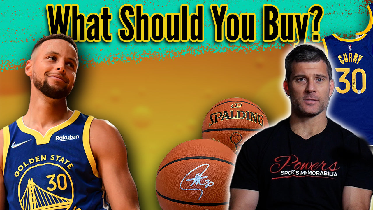 Stephen Curry Signed Basketball Card (JSA)
