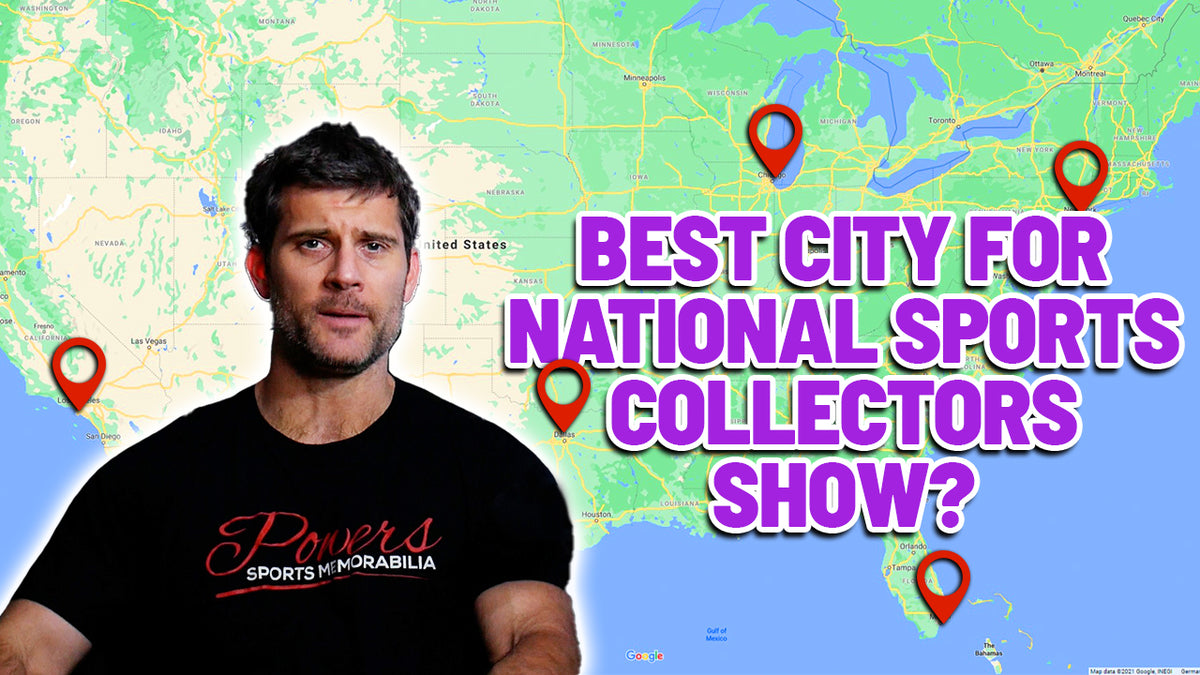 Best City to Host the NATIONAL SPORTS COLLECTORS CONVENTION?  Hint, it's not Chicago