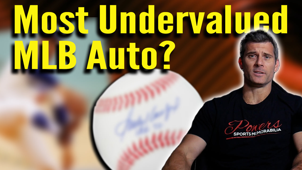 The Most Undervalued Baseball AUTOGRAPH Since Babe Ruth?  - Buy While You Still Can