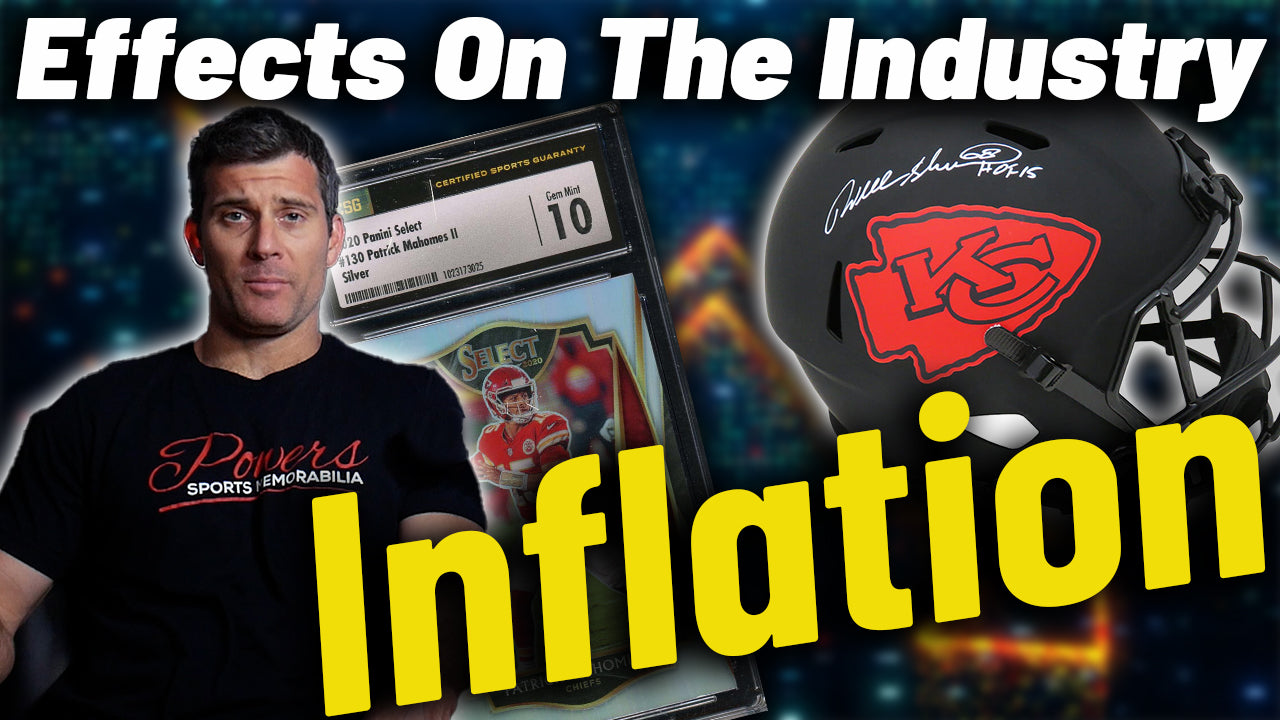 How INFLATION Affects the Sports Memorabilia Industry & What You Can do Today to Take Advantage