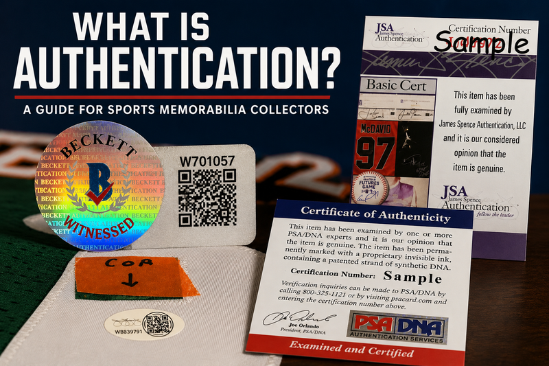 what is sports memorabilia authentication