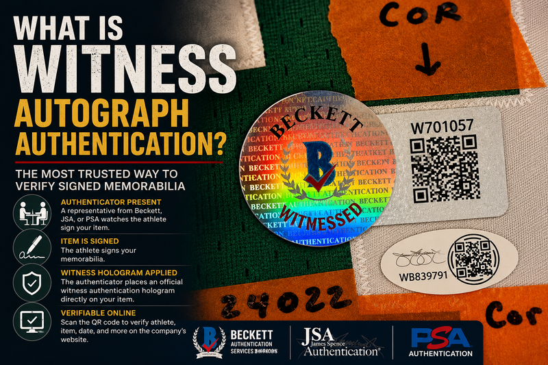 witness autograph authentication