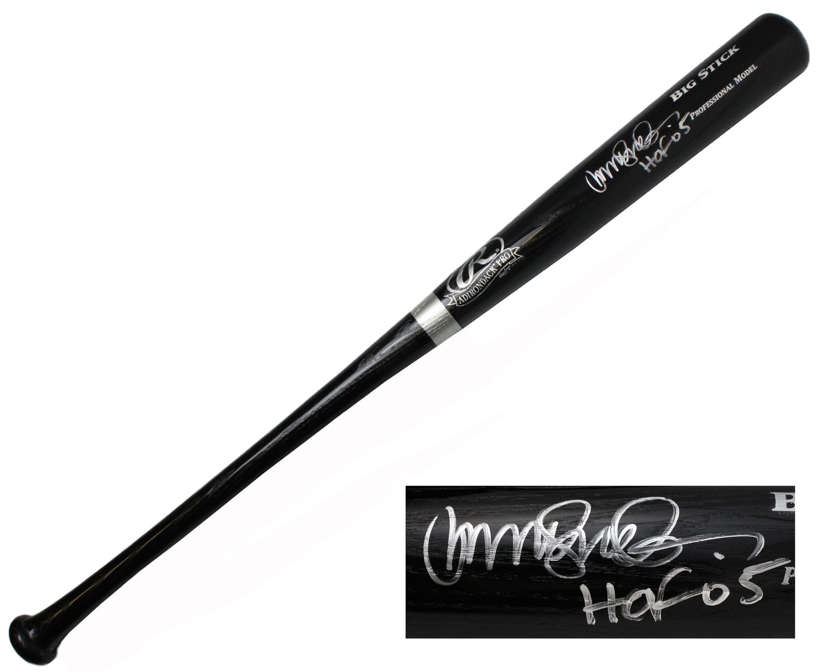 Battes de baseball signées