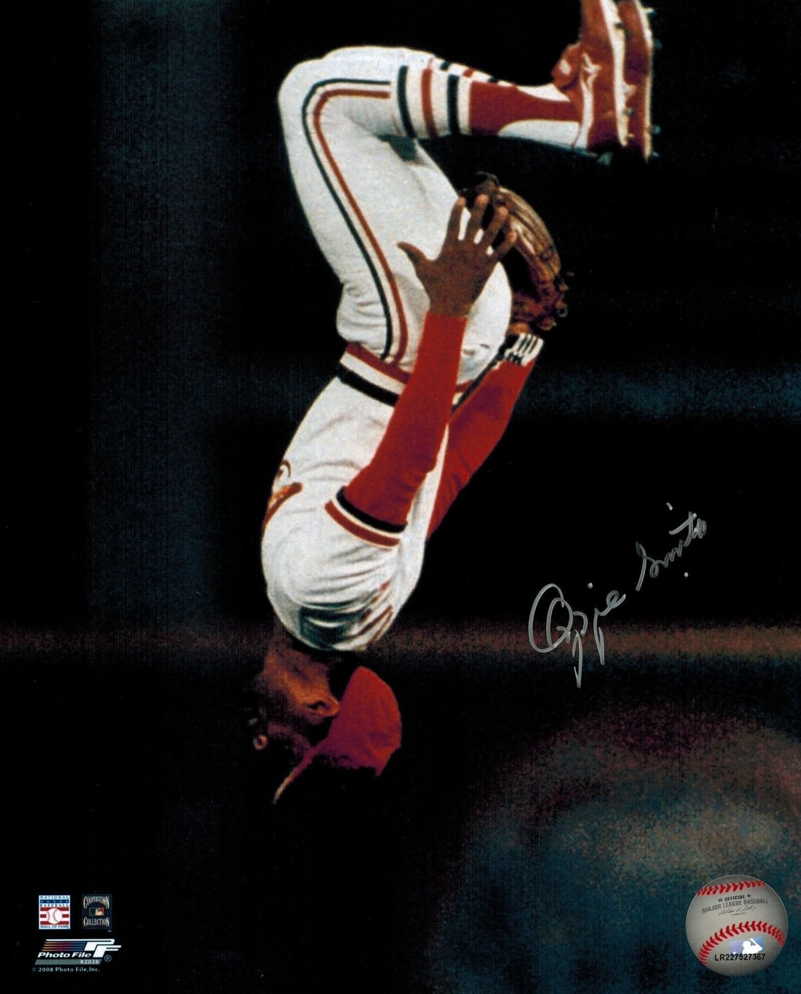 Photos de baseball signées