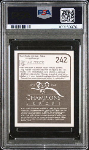Franck Ribery 2005 Panini Champions Rookie Card #242 Auto Graded PSA 10 00160370-Powers Sports Memorabilia
