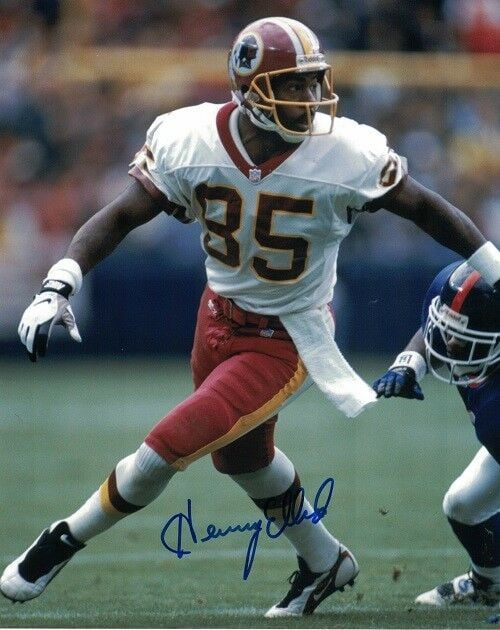 Henry Ellard Washington Redskins Signed 8x10 Photo-Powers Sports Memorabilia