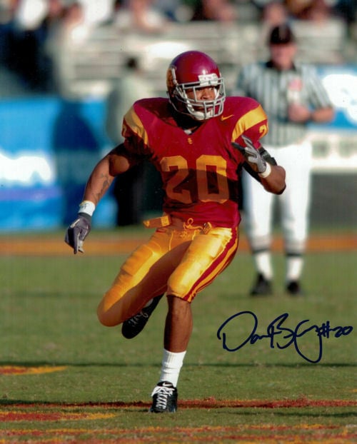 Darnell Bing Signed USC Trojans 8x10 Photo-Powers Sports Memorabilia