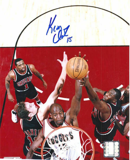 Keon Clark Signed Denver Nuggets 8x10 Photo-Powers Sports Memorabilia
