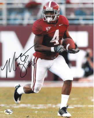 Marquis Maze Autographed Alabama Crimson Tide 8x10 Photo - COA/FI Hologram-Powers Sports Memorabilia