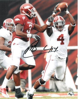 Mark Barron Autographed Alabama Crimson Tide 8x10 Photo-Powers Sports Memorabilia