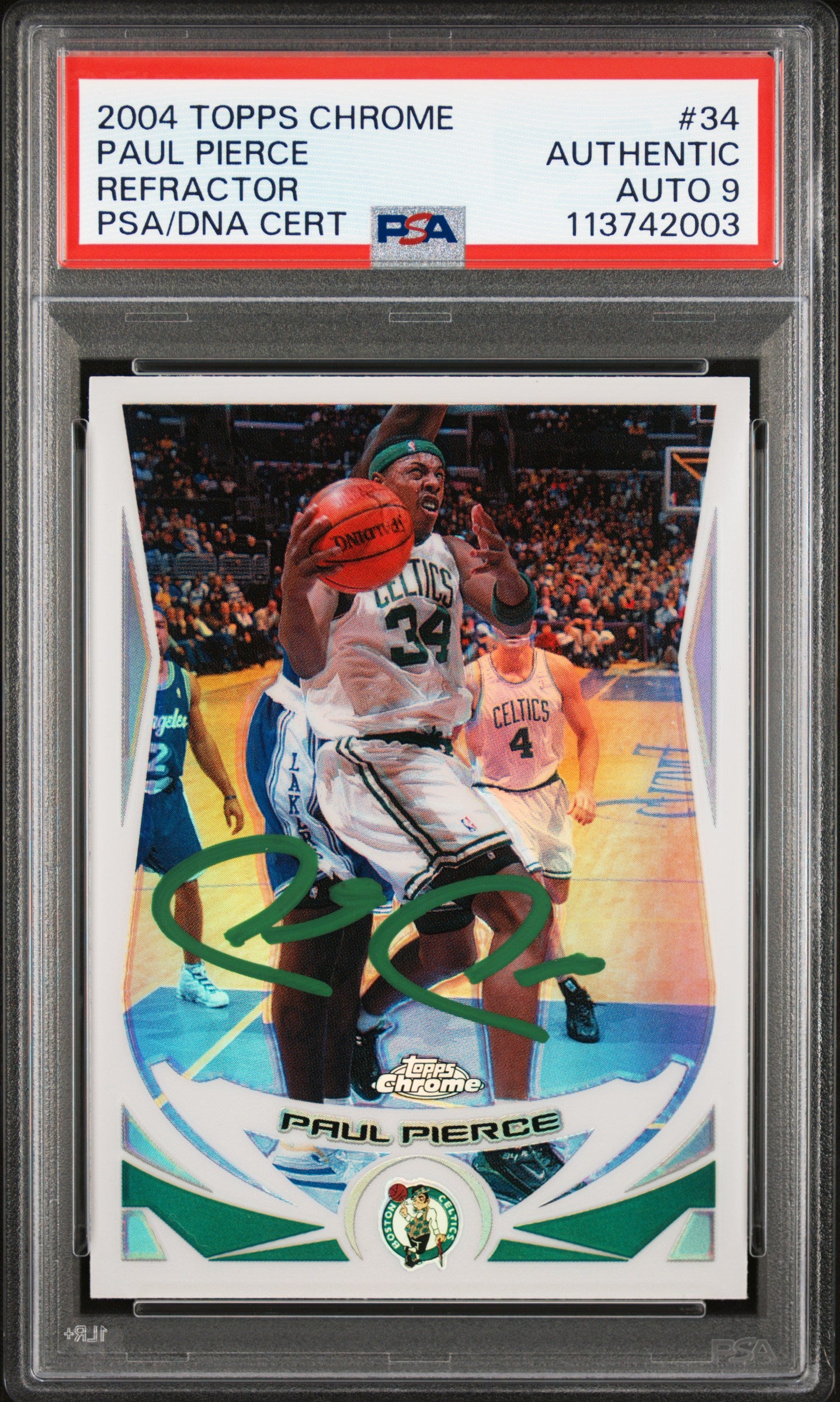 Cartes de basket signées