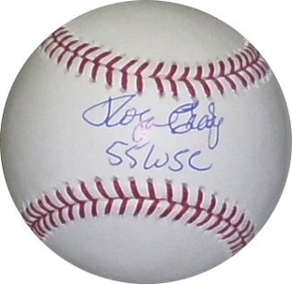 Roger Craig Autographed Official Major League Baseball 55 WSC (Brooklyn/LA Dodgers)-Powers Sports Memorabilia
