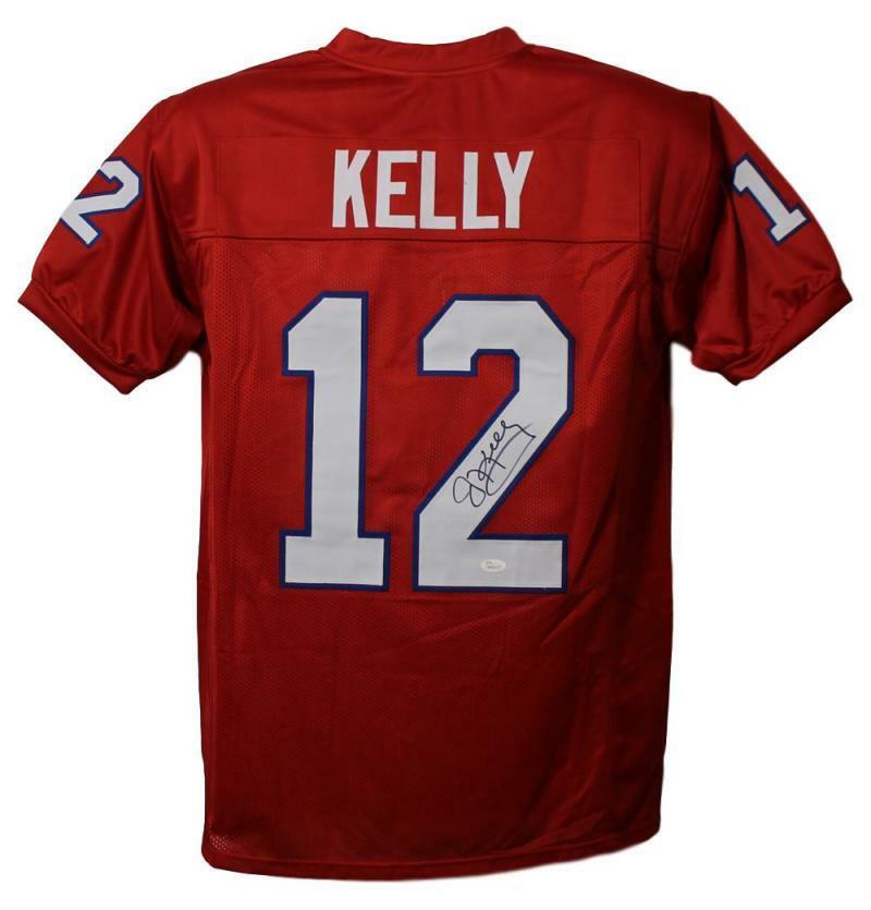 Jim Kelly New Signed Jersey Generals XL Red Jersey – JSA Authenticated-Powers Sports Memorabilia