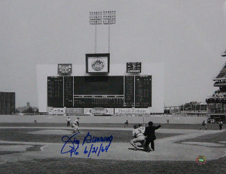 Jim Bunning Autographed Philadelphia Phillies 8X10 B&W Photo PG 6/21/64- Steiner Hologram-Powers Sports Memorabilia