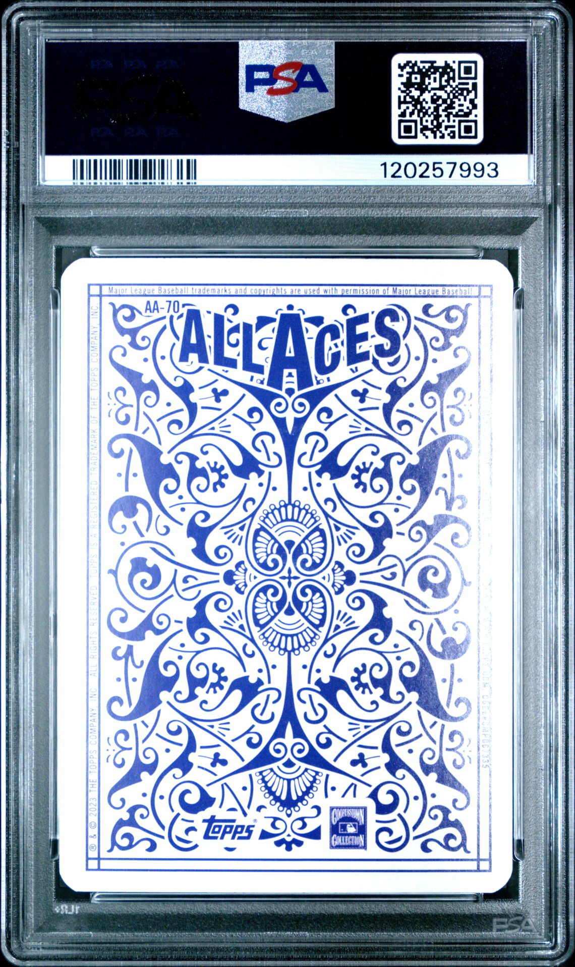 Juan Marichal 2023 Topps All Aces Baseball Card #AA70 Graded PSA 9 Cert # 120257993-Powers Sports Memorabilia