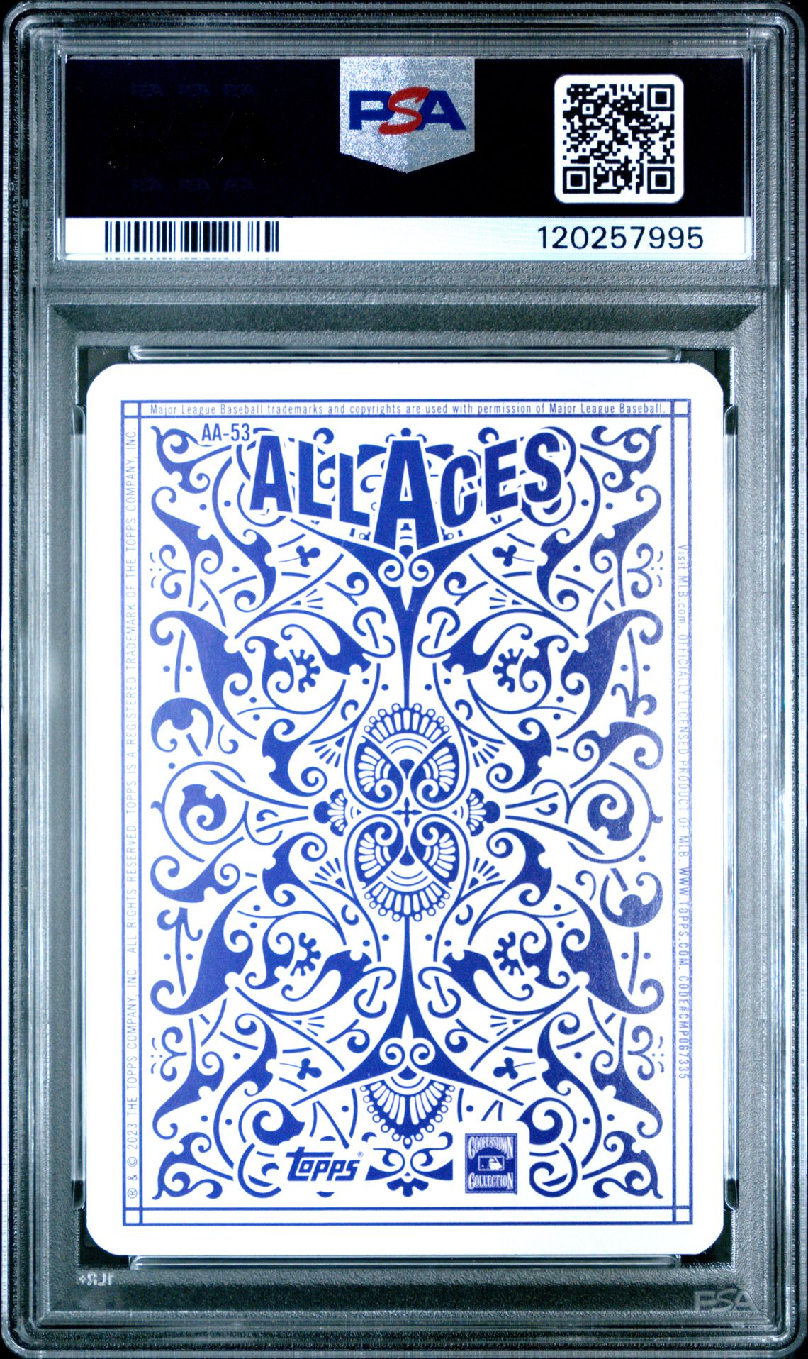 Roger Clemens 2023 Topps All Aces Baseball Card #AA53 Graded PSA 10 Cert # 120257995-Powers Sports Memorabilia