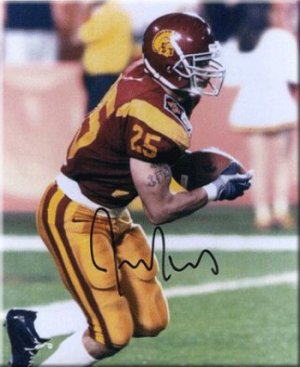 Justin Fargas Autographed USC Trojans 8x10 Photo-Powers Sports Memorabilia
