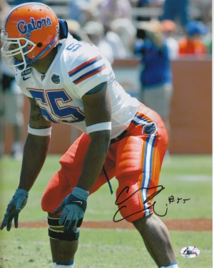 Channing Crowder Autographed Florida Gators 8x10 Photo-Powers Sports Memorabilia