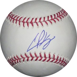 Casey Kelly Autographed Official Major League Baseball- MLB Hologram (Atlanta Braves)-Powers Sports Memorabilia