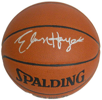 Elvin Hayes Autographed Spalding NBA I/O Basketball - Schwartz Hologram (Washington Bullets)-Powers Sports Memorabilia