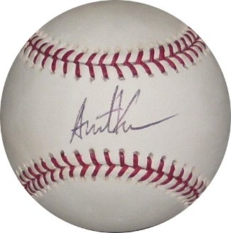 Austin Kearns Autographed Official Major League Baseball (Cincinnati Reds/Cleveland Indians)-Powers Sports Memorabilia