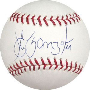Alex Gonzalez Autographed Official Major League Baseball (Marlins/Red Sox/Detroit Tigers)-Powers Sports Memorabilia