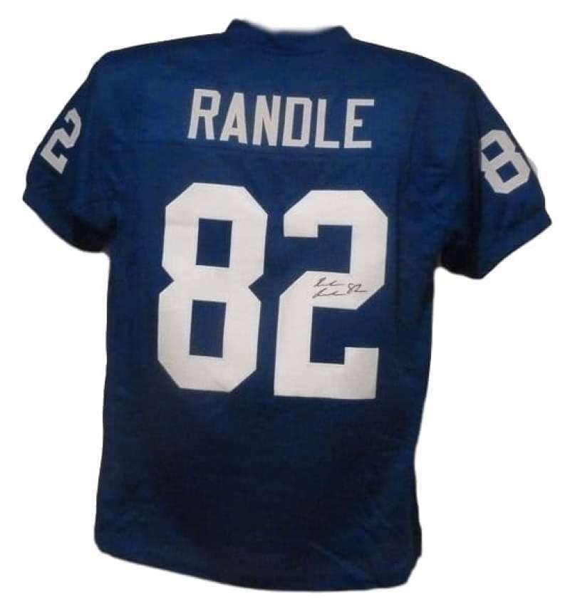 Rueben Randle New York Giants blue size XL jersey Signed BAS-Powers Sports Memorabilia