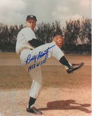 Bobby Shantz Autographed New York Yankees 8x10 Photo 1958 WSC (World Series Champs)-Powers Sports Memorabilia