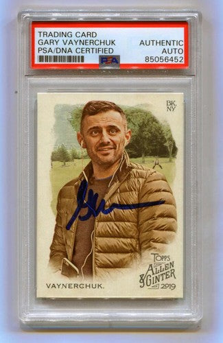 Gary Vaynerchuk 2019 Topps Allen & Ginter Signed PSA/DNA Authenticated GaryVee-Powers Sports Memorabilia