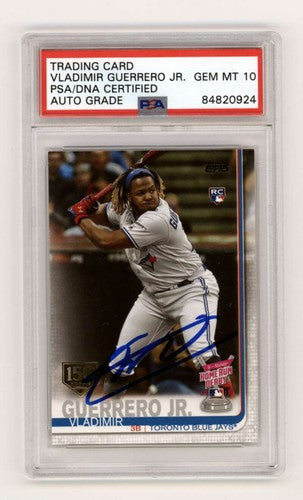 Vladimir Guerrero Jr. 2019 Topps Update #US272 RC 150 Stamp Signed PSA 10 Auto-Powers Sports Memorabilia