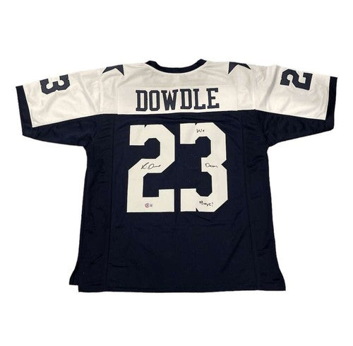 Rico Dowdle Signed Custom Jersey w/ We Dem Boyz! Beckett Authenticated-Powers Sports Memorabilia
